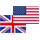 Ultima Markets GBP / USD Trading Flag Symbol